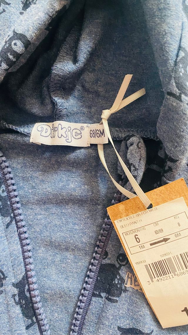 Mono bebé talla 0/6 meses Nuevo a Estrenar