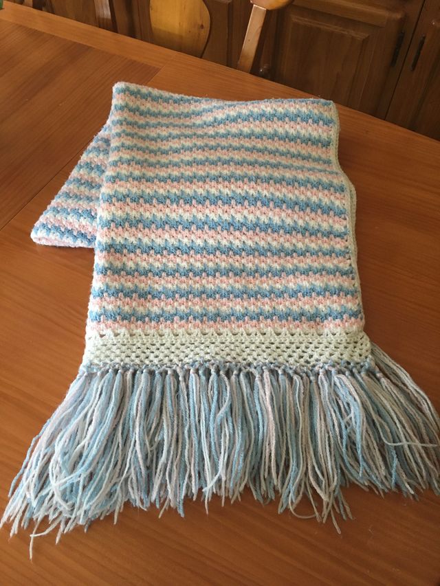 Mantita foulard hecho a mano