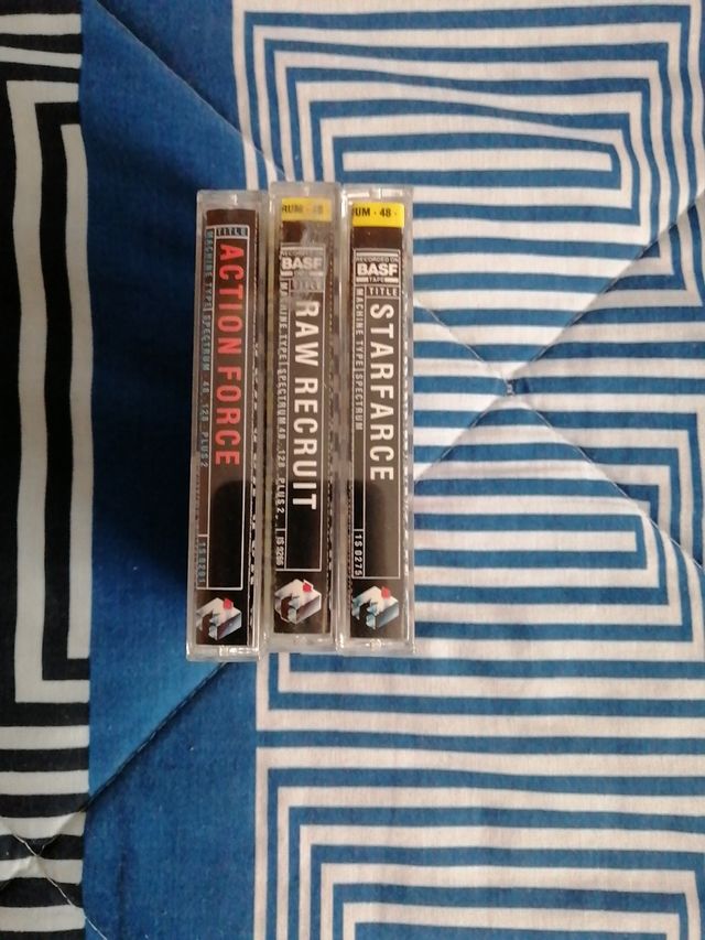 pack de 3 cintas spectrum 