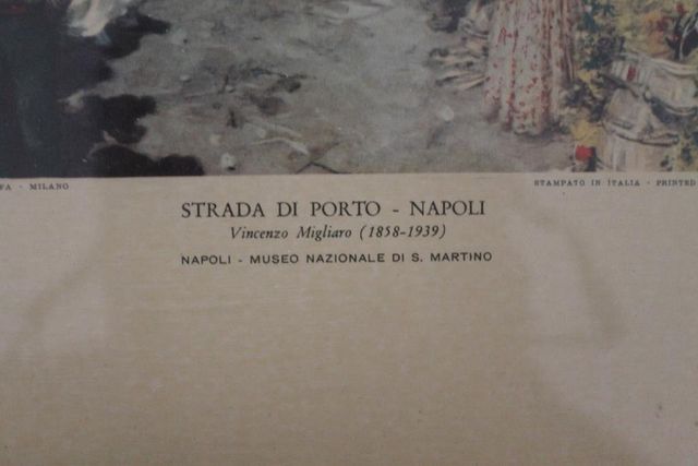 Stampe ORIGINALI "800 Napoli Antica