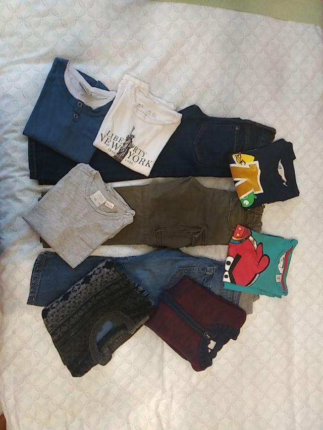 Lote ropa niño de 3 a 4 años