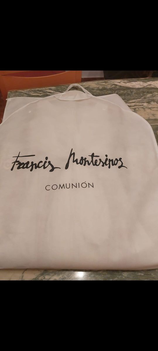 Vestido COMUNIÓN. Francis montesinos.