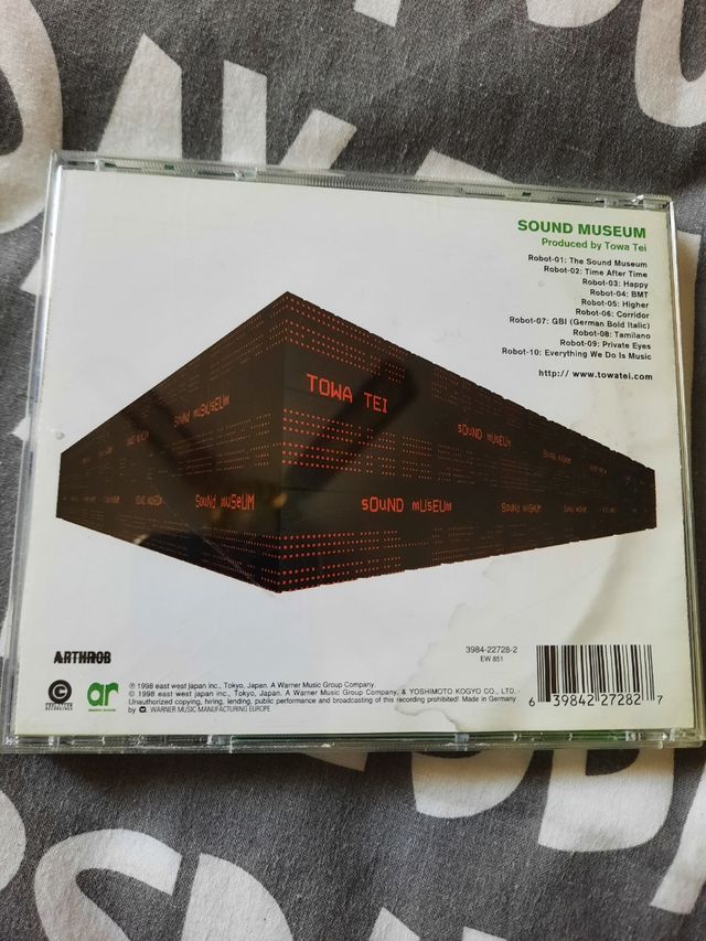 TOWA TEI SOUND MUSEUM CD FEAT. KYLIE MINOGUE