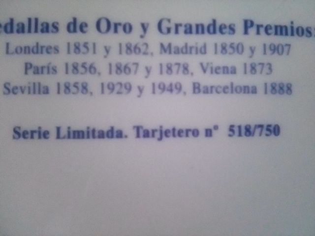 PLATO CERÁMICA LA CARTUJA DE SEVILLA