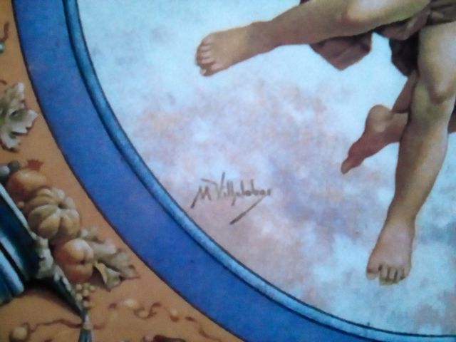 PLATO CERÁMICA LA CARTUJA DE SEVILLA