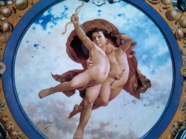 PLATO CERÁMICA LA CARTUJA DE SEVILLA