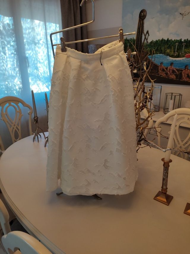 falda mango suit 34 xs