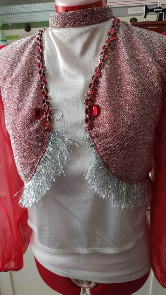 Disfraz  " Mil y una noches ".Modista