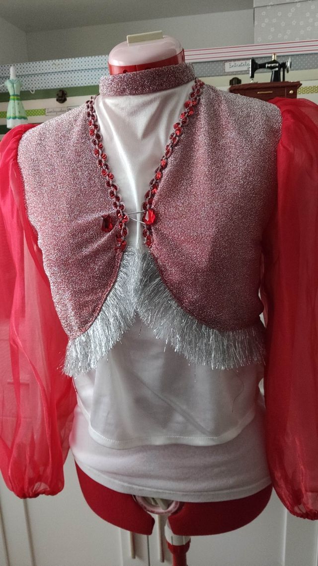 Disfraz  " Mil y una noches ".Modista