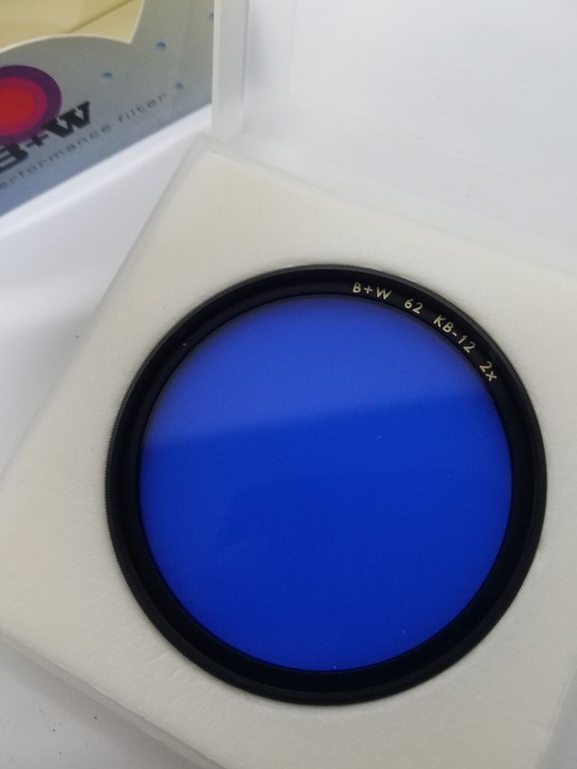(Nuevo) Ø 62mm  azul KB-12 corrector B+W