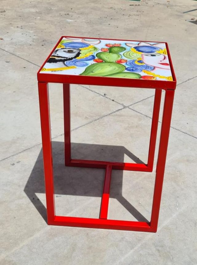 Tavolo ferro battuto