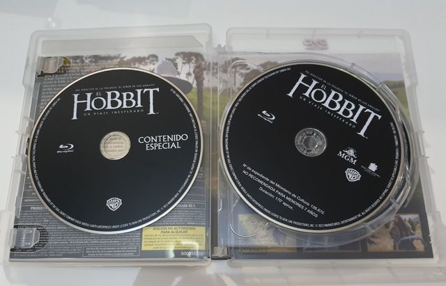 El Hobbit. Un viaje inesperado. Blu-ray