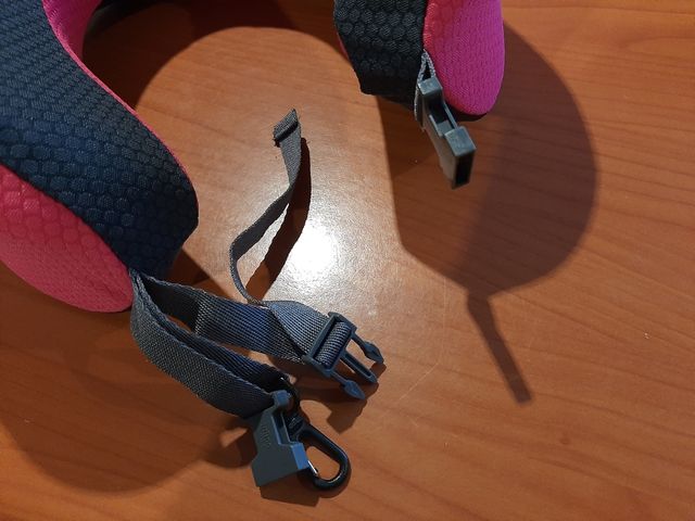 Almohada viajes con espuma viscoelástica