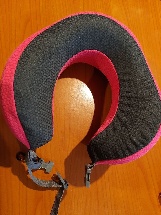 Almohada viajes con espuma viscoelástica