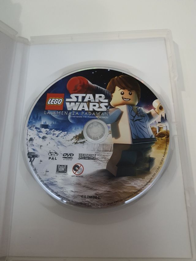Star wars Lego. La amenaza de Padawan DVD