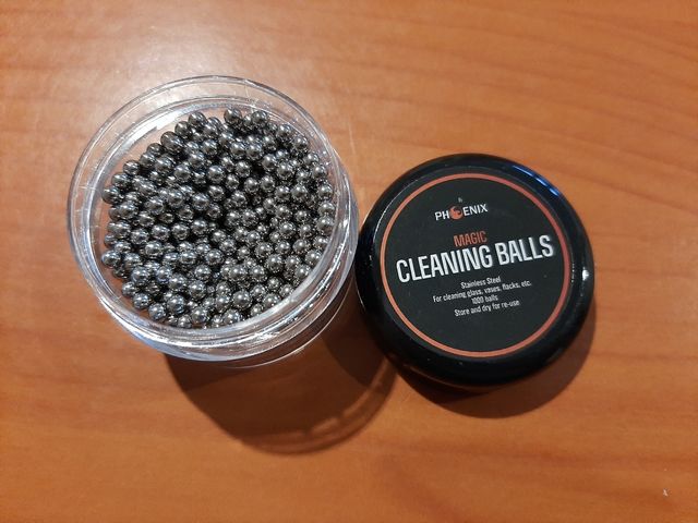 Perlas Limpiadoras para recipientes de Cristal