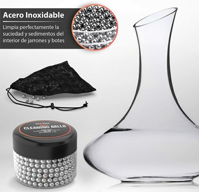 Perlas Limpiadoras para recipientes de Cristal