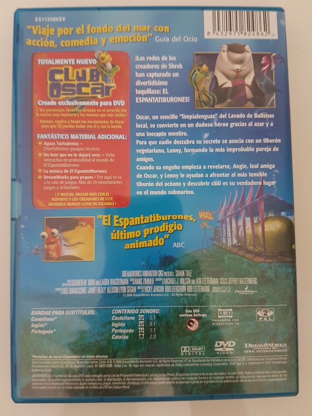 El Espantatiburones DVD