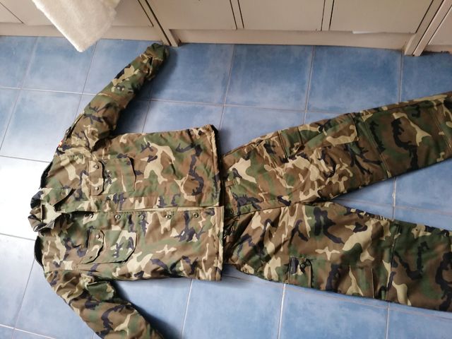 Tuta militare invernale Mimeta 42 2N