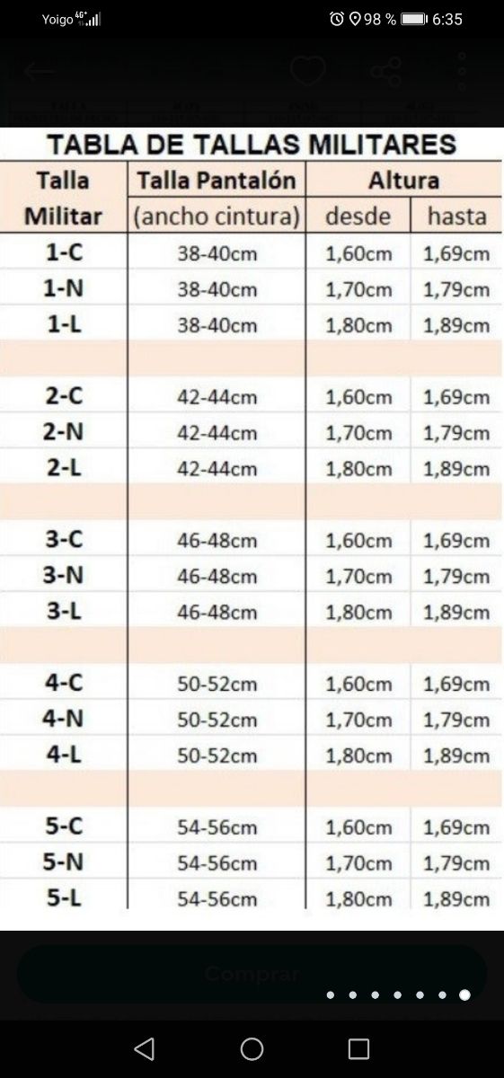 Tuta militare invernale Mimeta 42 2N