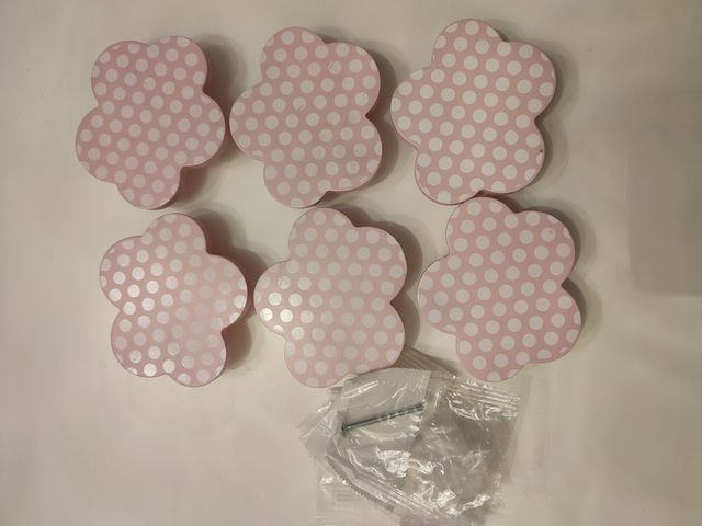 Tirador Infantil Nube Rosa 6 unidades