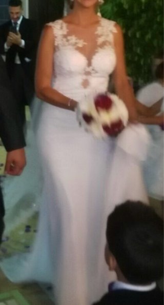 Espectacular traje de novia