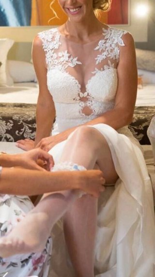 Espectacular traje de novia