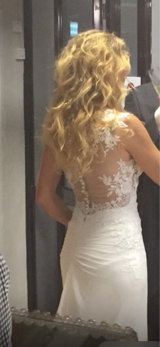 Espectacular traje de novia