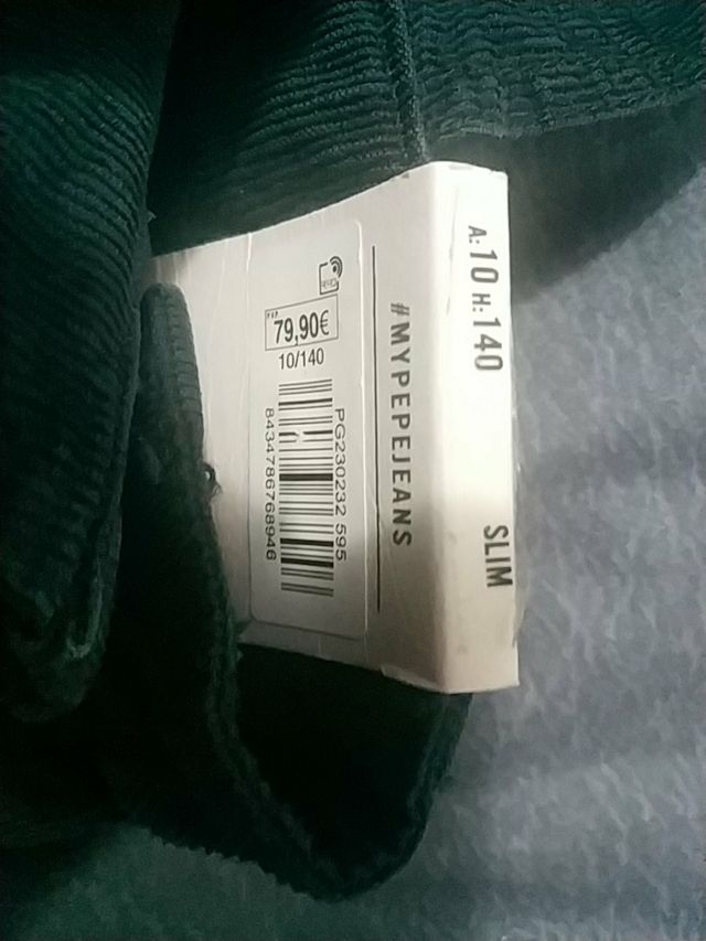 peto niña pana nuevo Pepe Jeans