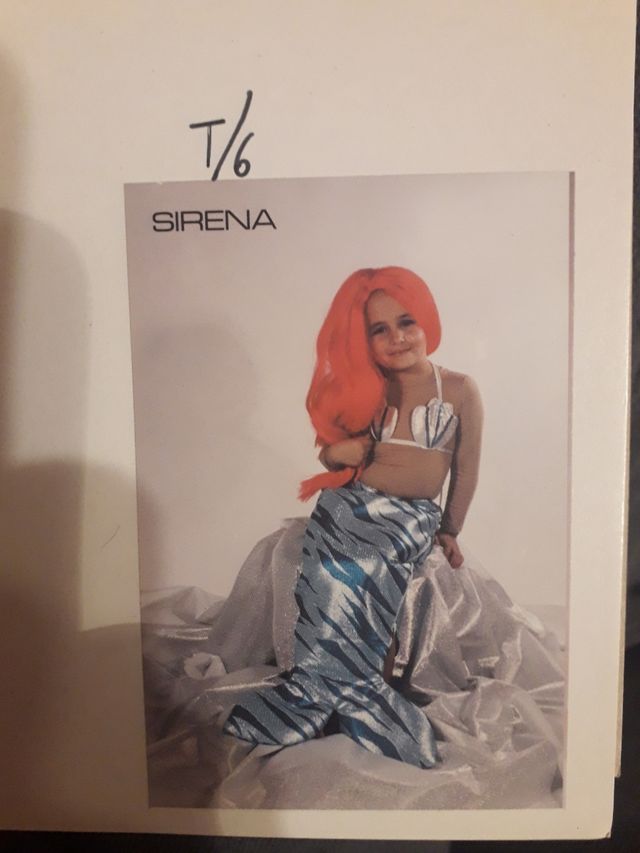 Disfraz de Sirena