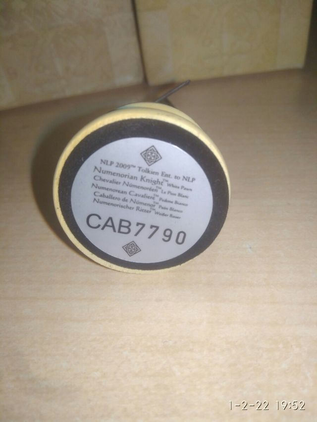 Ajedrez El Señor de los Anillos Guerrero Numeriano