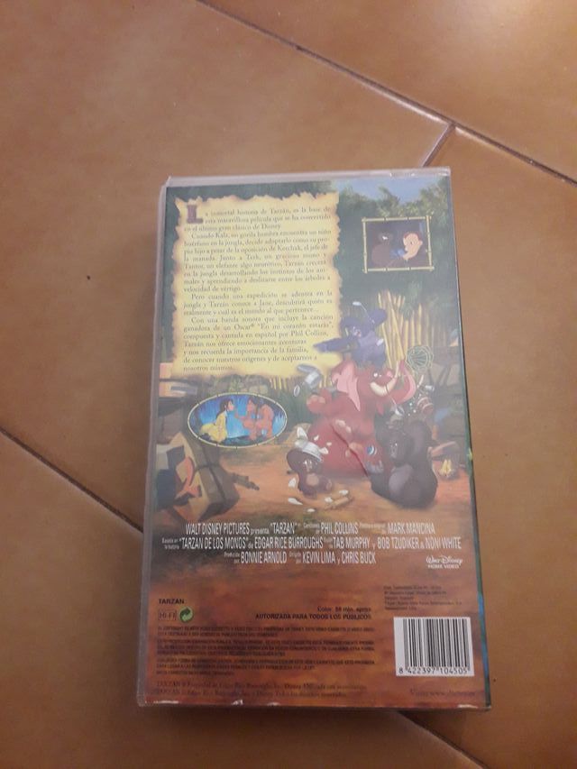 Peliculas Tarzan, Pocahontas 1 y Pocahontas 2