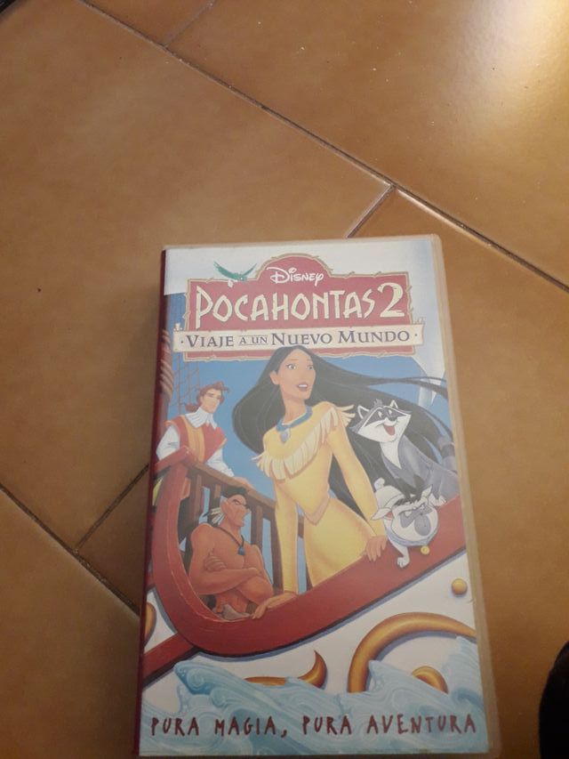 Peliculas Tarzan, Pocahontas 1 y Pocahontas 2