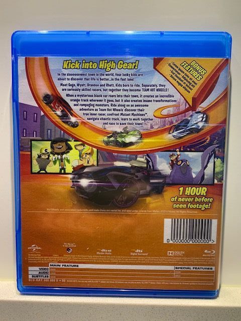 Blu-Ray Team Hot Wheels. The origin of Awesome!