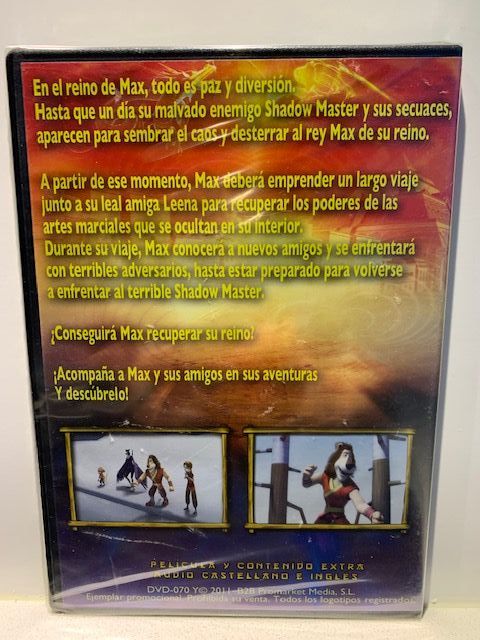 DVD 'Max Adventures, la película' (NUEVO)
