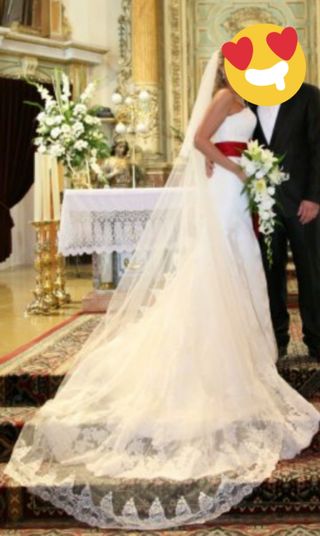 Vestido de novia JOSEFINA HUERTA coleccion 2008 de segunda mano por 550 EUR  en Ventas de Poyo en WALLAPOP