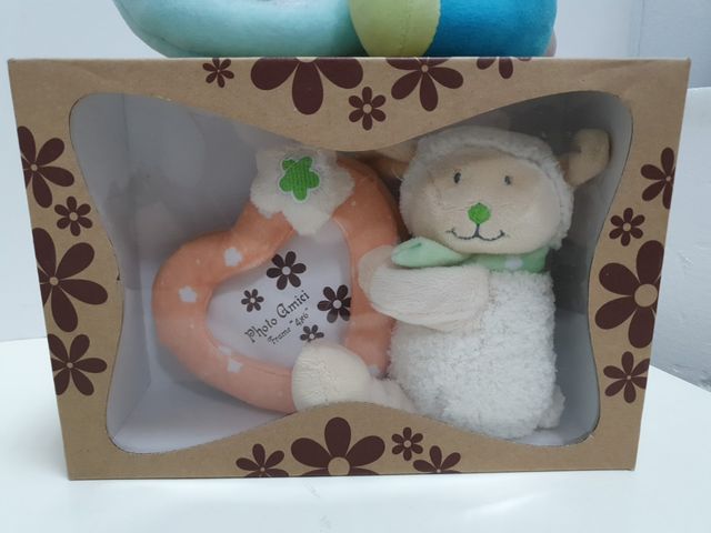 Portafoto in peluche Amici