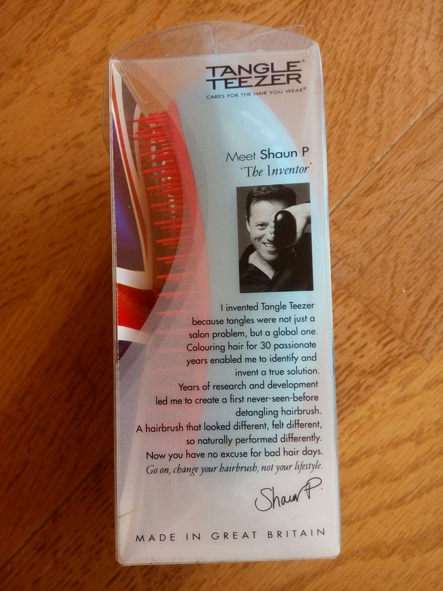 Cepilllo Salon Elite Black TANGLE TEEZER Hairbrush