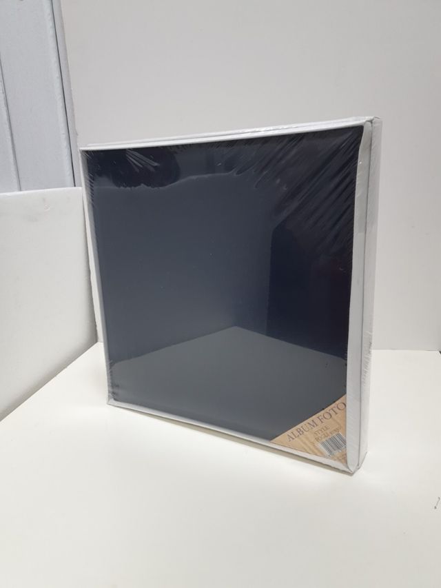 Album fotografico in similpelle blu