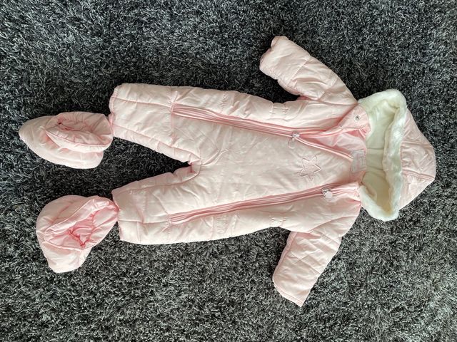 Buzo esquí bebe rosa SIN ESTRENAR