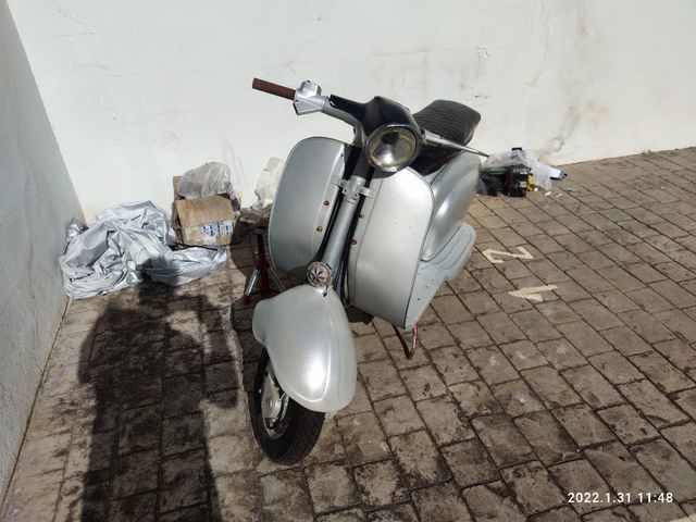 Lambretta Li150 scooter winter