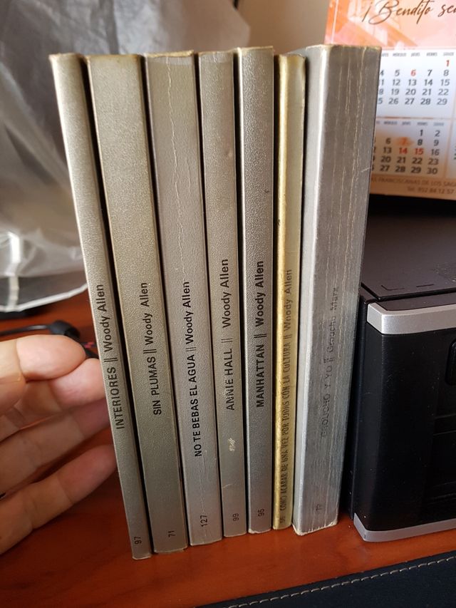 Libros Woody Allen y Groucho Marx