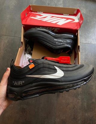 AIR MAX 97 X OFF-WHITE NEGRAS