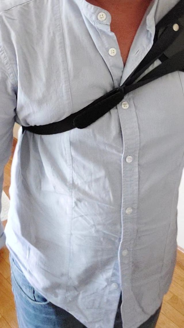 Inmovilizador de hombro izquierdo