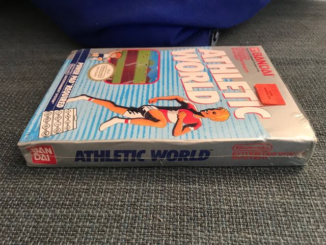 Athletic World para Nintendo nes usa, precintado