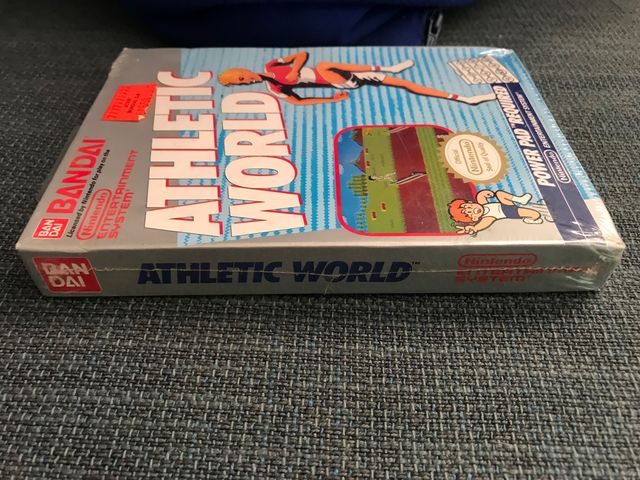Athletic World para Nintendo nes usa, precintado