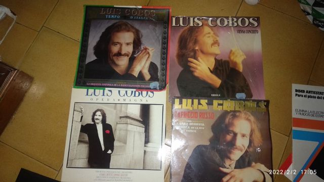 vinilos Felipe campuzano y Luis Cobos