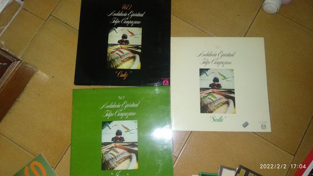 vinilos Felipe campuzano y Luis Cobos