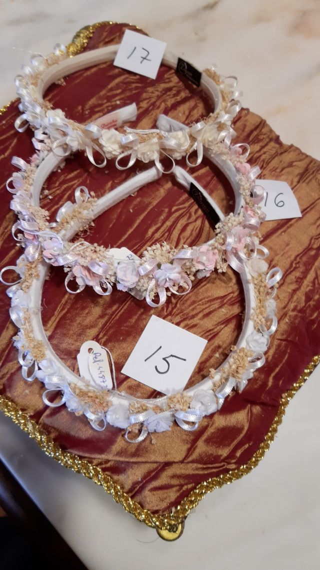 Tocados y diademas de comunión