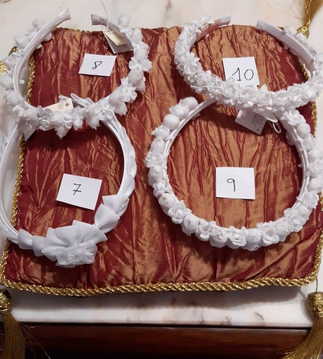 Tocados y diademas de comunión